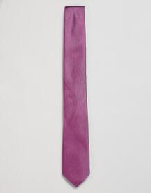 Розовый узкий шелковый галстук Calvin Klein - Розовый 1282846
