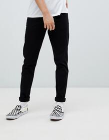 Черные прямые джинсы Weekday cone - Черный 1332481