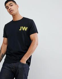 Черная футболка с логотипом Jack Wills Archibold JW - Черный 1330615