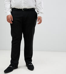 Черные облегающие брюки Burton Menswear Big & Tall - Черный 1358534