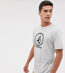 Серая футболка Volcom - Серый 1329048