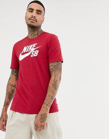 Красная футболка с логотипом Nike SB 821946-618 - Красный 1253655