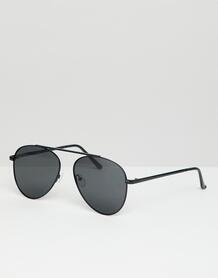 Черные солнцезащитные очки-авиаторы AJ Morgan - Черный 1333132