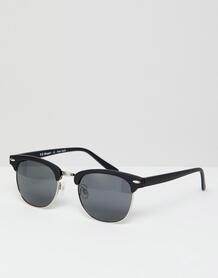 Черные матовые солнцезащитные очки в стиле ретро AJ Morgan - Черный 1333119