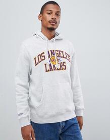 Худи серого цвета Mitchell & Ness L.A. Lakers - Серый 1279600