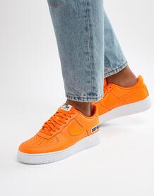 Оранжевые кроссовки Nike Air Force 1 '07 BQ5360-800 - Оранжевый 1255821