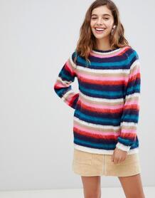 Пушистый вязаный свитер в полоску Willow & Paige - Мульти Willow and Paige 1302923