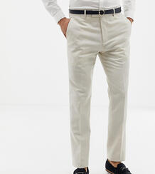 Облегающие льняные брюки Farah exclusive - Светло-бежевый Farah Smart 1290913