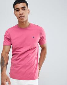 Ярко-розовая футболка с логотипом Abercrombie & Fitch pop icon Abercrombie& Fitch 1342647