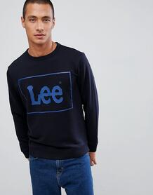 Свитшот с логотипом Lee Jeans - Синий 1330567