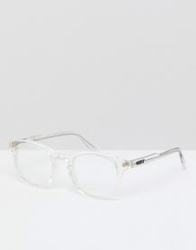 Квадратные очки с прозрачными стеклами Quay Australia Walk On 1340657