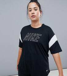 Черная футболка Nike Training Plus Dry - Черный 1255529