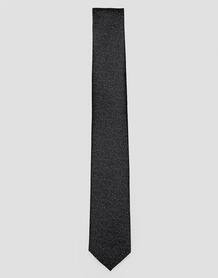 Черный галстук в крапинку Selected Homme - Черный 1303948
