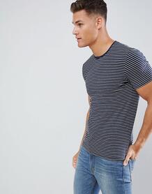 Облегающая футболка с круглым вырезом Celio - Темно-синий 1303169