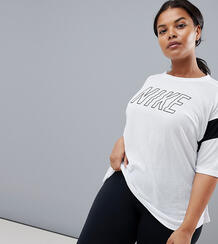 Белая футболка Nike Training Plus - Белый 1255530