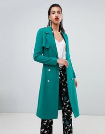 Пальто с поясом Morgan - Зеленый 1288149