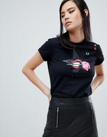 Черная футболка Fred Perry x Amy Winehouse Foundation - Черный 1347066