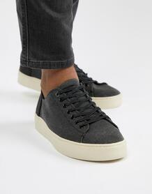 Черные выбеленные парусиновые кроссовки Toms Lenox - Черный 1335853