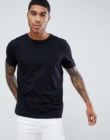 Черная футболка с вышивкой логотипа HUGO - Черный 1317405