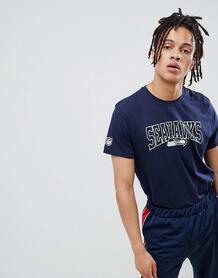Темно-синяя футболка New Era NFL Seattle Seahawks - Темно-синий 1328013