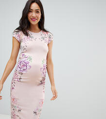 Облегающее платье с цветочным принтом Bluebelle Maternity - Мульти 1293595