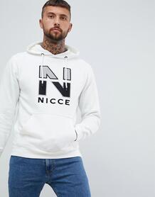Худи белого цвета с логотипом Nicce - Белый Nicce London 1249498