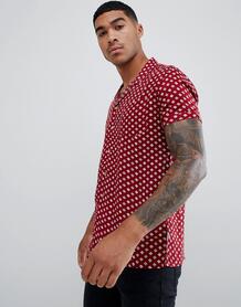 Рубашка с короткими рукавами и принтом Soul Star - Красный 1351258