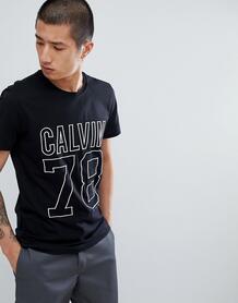Облегающая футболка Calvin Klein Timball - Черный 1339734