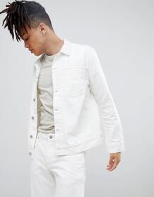 Джинсовая куртка Weekday core - Белый 1332503