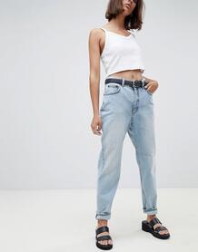 Выбеленные джинсы в винтажном стиле с завышенной талией Cheap Monday 1333603