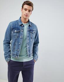 Синяя джинсовая куртка Selected Homme - Синий 1321807