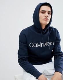Худи темно-синего цвета Calvin Klein - Темно-синий 1282804