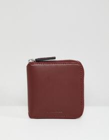 Кожаный кошелек на молнии Dr Martens - Красный Dr. Martens 1321157