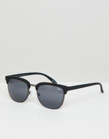 Солнцезащитные очки в стиле ретро Quay Australia - Черный 1326000