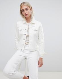 Джинсовая куртка в минималистском стиле Calvin Klein - Белый 1334679
