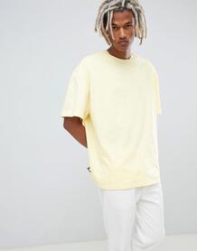 Желтая oversize-футболка Weekday - Желтый 1332615