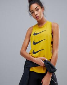 Майка Nike Run Division Tailwind - Красный Nike Running 1253233