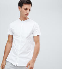 Приталенная рубашка без воротника Noak - Белый 1245470