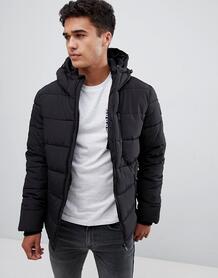 Черная дутая куртка Burton Menswear - Черный 1335501