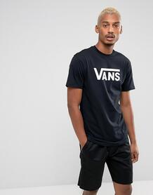 Черная футболка с логотипом Vans Classic VGGGY28 - Черный 1205718