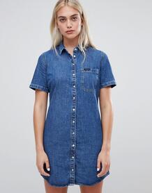 Джинсовое платье-рубашка Calvin Klein Deryn - Синий 1337888