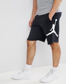 Черные флисовые шорты Nike Jordan Air AQ3115-010 - Черный 1252752