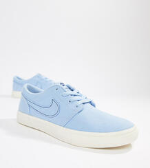 Голубые кроссовки Nike SB Portmore Ii - Бежевый 1250364