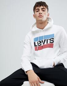 Худи белого цвета с логотипом Levi's sportswear - Белый Levi's® 1303938