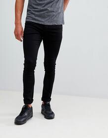 Черные джинсы суперскинни Pull&Bear - Черный 1343198