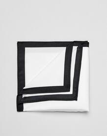 Белый платок-паше с контрастным краем ASOS DESIGN - Белый 1317959