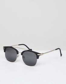 Черные матовые солнцезащитные очки в стиле ретро AJ Morgan 1275013