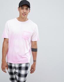 Розовая футболка Weekday - Розовый 1277262