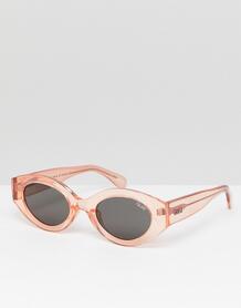 Овальные солнцезащитные очки Quay Australia See Me Smile - Розовый 1330641