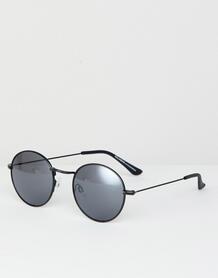 Черные круглые солнцезащитные очки Pull&Bear - Черный 1339687